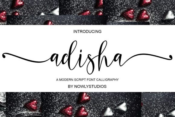 Adisha: The Dance of Classic and Modern Typography