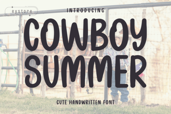 Cowboy Summer: The Playful Handwritten Font for Modern Design