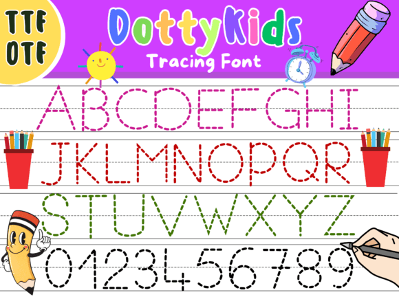 Dotty Kids: A Playful Font for Modern Learning Design