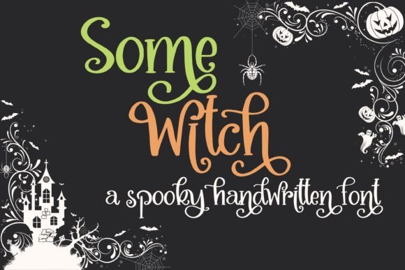 Enchant Your Designs with Some Witch, a Halloween Script Font