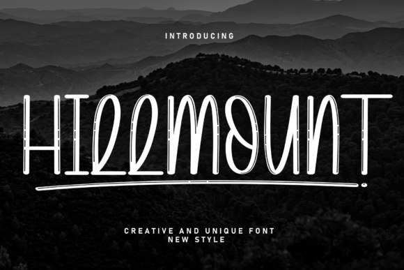 Hillmount: The Sweet, Handwritten Font for Charming Designs