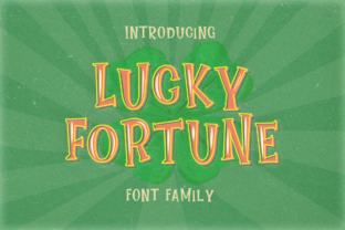 Lucky Fortune Family: A Handmade Font for Vibrant Design