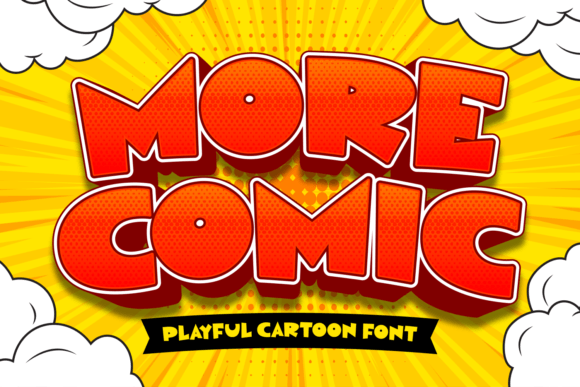 More Comic: A Playful Display Font for Modern Design