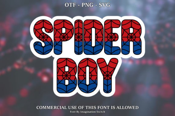 Spider Boy: A Dynamic Font for Modern Design