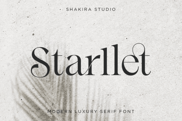 Starllet: The Luxury Serif Font for Elegant Design