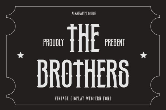 The Brothers: A Font for Modern Branding